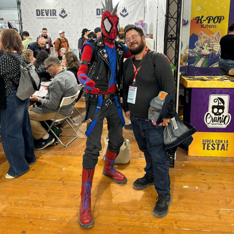 Mattia Galante in collegamento dal Lucca Comics & Games
